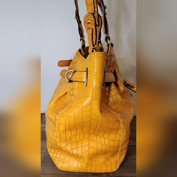 Jessica Simpson Croc Embossed Bag & Wallet- STUFF THE BAG ITEM 1-20 - Picture 3 of 15